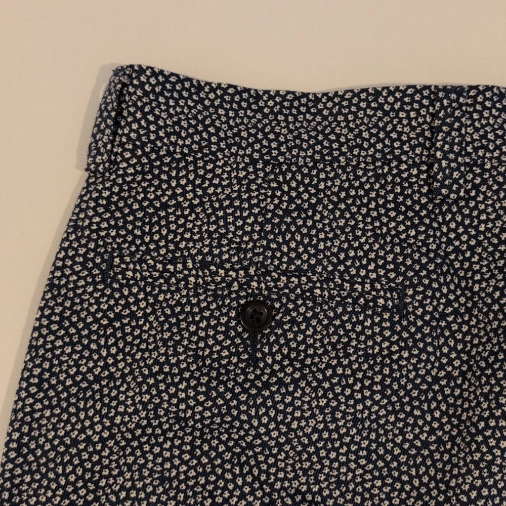 J. Crew Men's 33 x 10.5 Flat Front Novelty Print Club Shorts Style #E6137